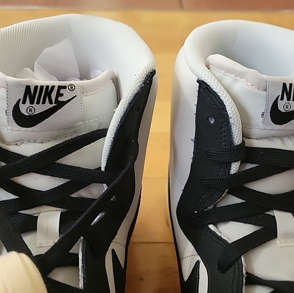 Size 14 Men's-Nike Terminator High PRM FD0394-030 Phantom Black/Black Pale Vanil - Picture 10 of 16